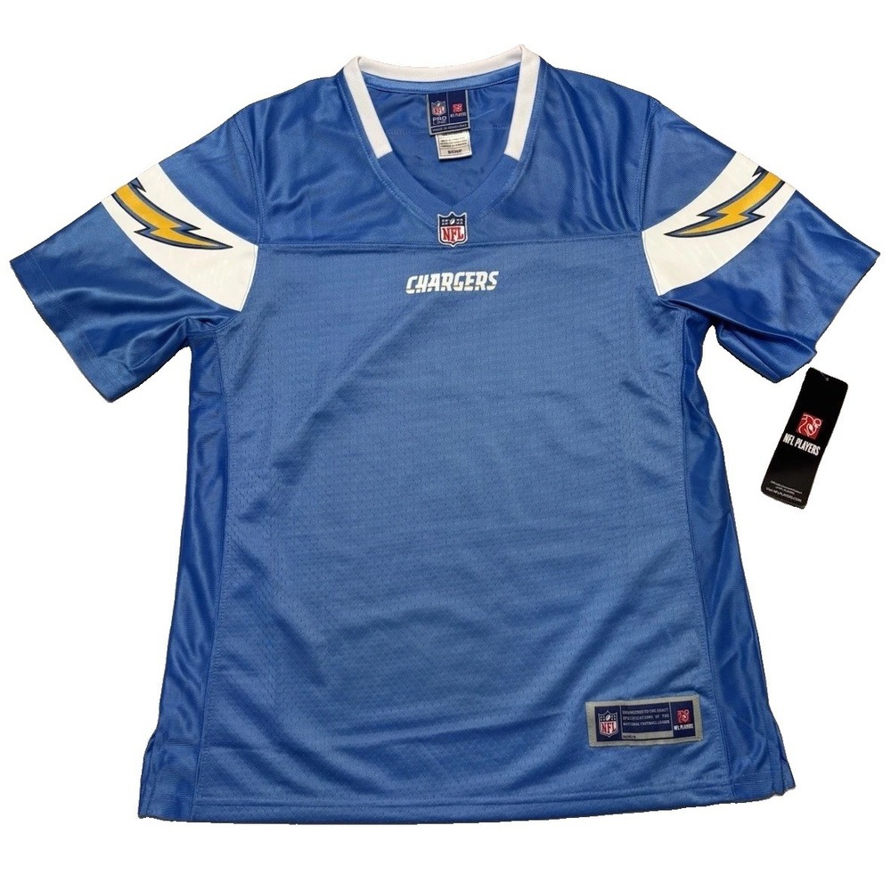 Los Angeles Chargers NFL Pro Line - Blank Jersey - Women's Small **NEW**